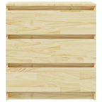 vidaXL Nachttische 2 Stk. 60x36x64 cm Massivholz Kiefer