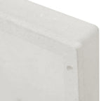 vidaXL Duschnische Mattweiß 41x36x10 cm
