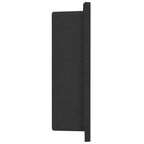 vidaXL Duschnische Mattschwarz 41x36x10 cm