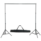 vidaXL Fotostudio-Set mit Beleuchtung und Hintergrund