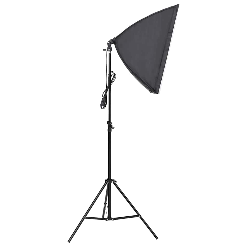 vidaXL Fotostudio-Set mit Softbox, Hintergrund und Reflektor