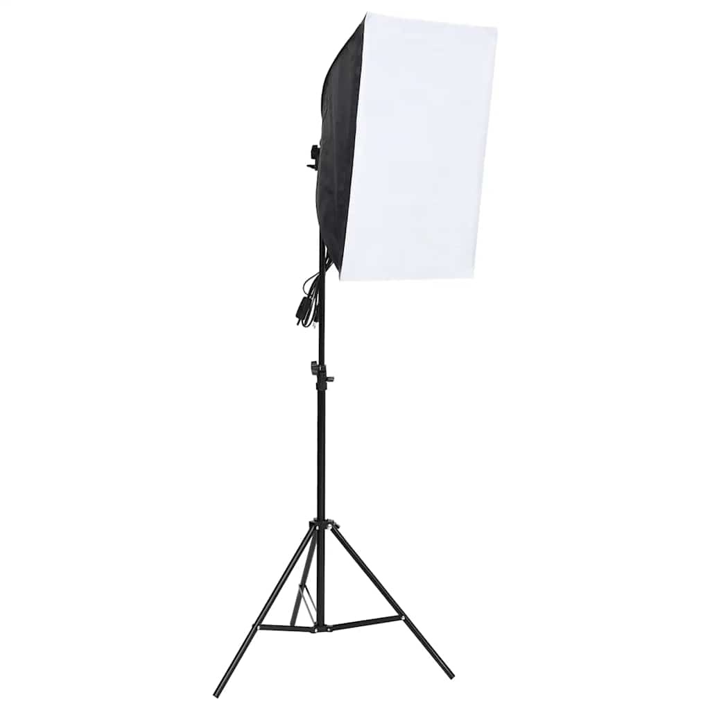 vidaXL Fotostudio-Set mit Softbox und Hintergrund