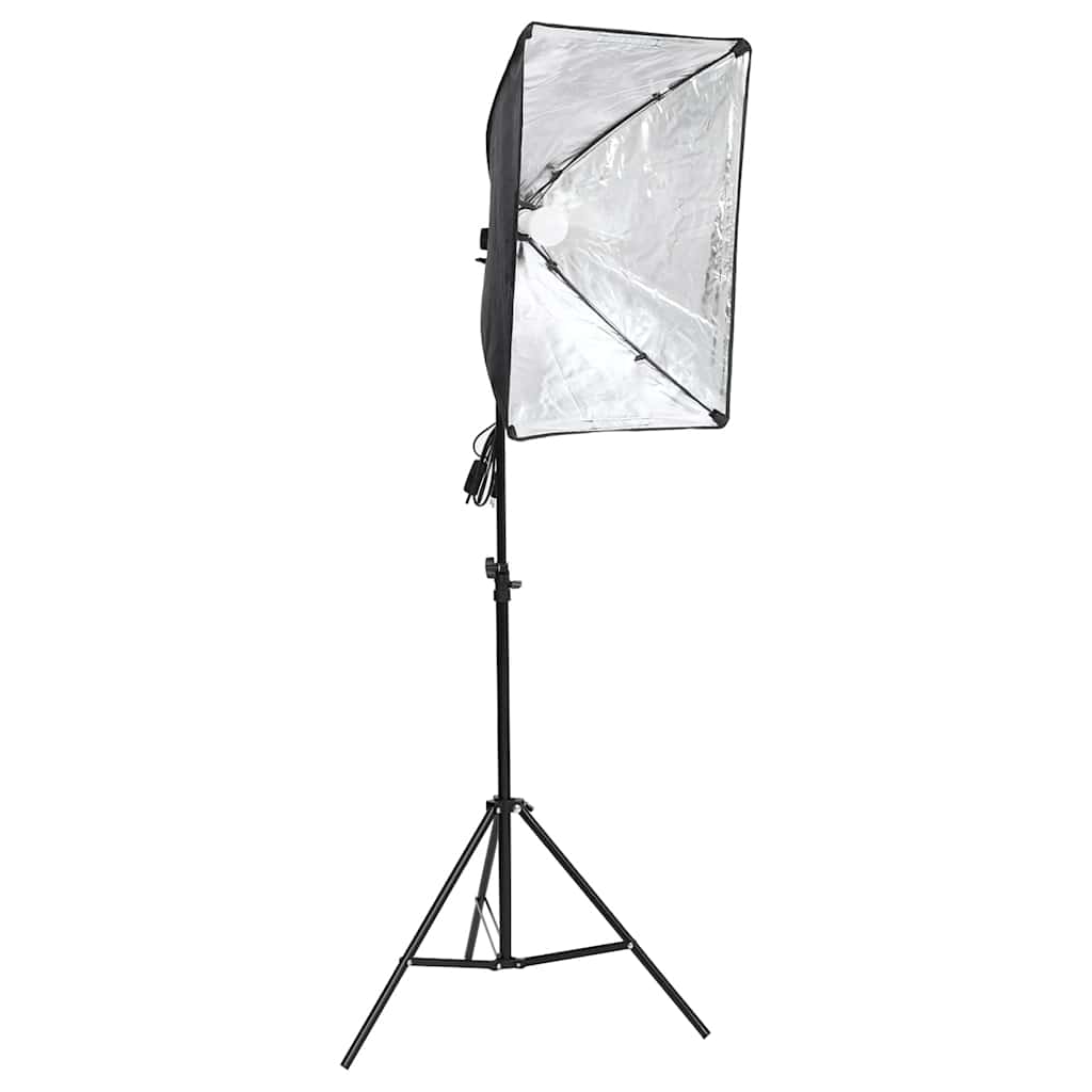 vidaXL Fotostudio-Set mit Softbox und Hintergrund