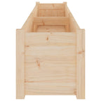 vidaXL Pflanzkübel 2 Stk. 200x31x31 cm Massivholz Kiefer