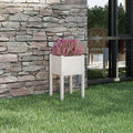 vidaXL Pflanzkübel Grau 150x50x50 cm Massivholz Kiefer