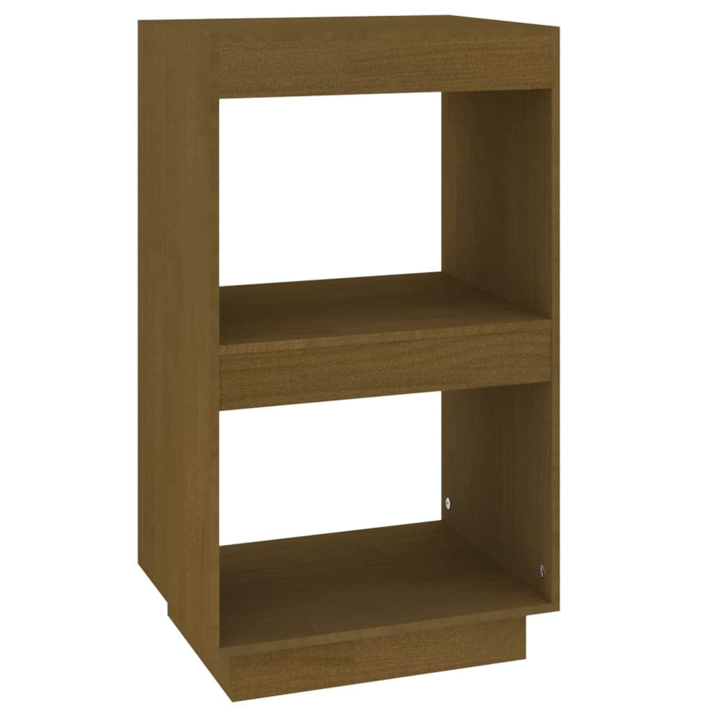 vidaXL Bücherregal Honigbraun 40x35x71 cm Massivholz Kiefer