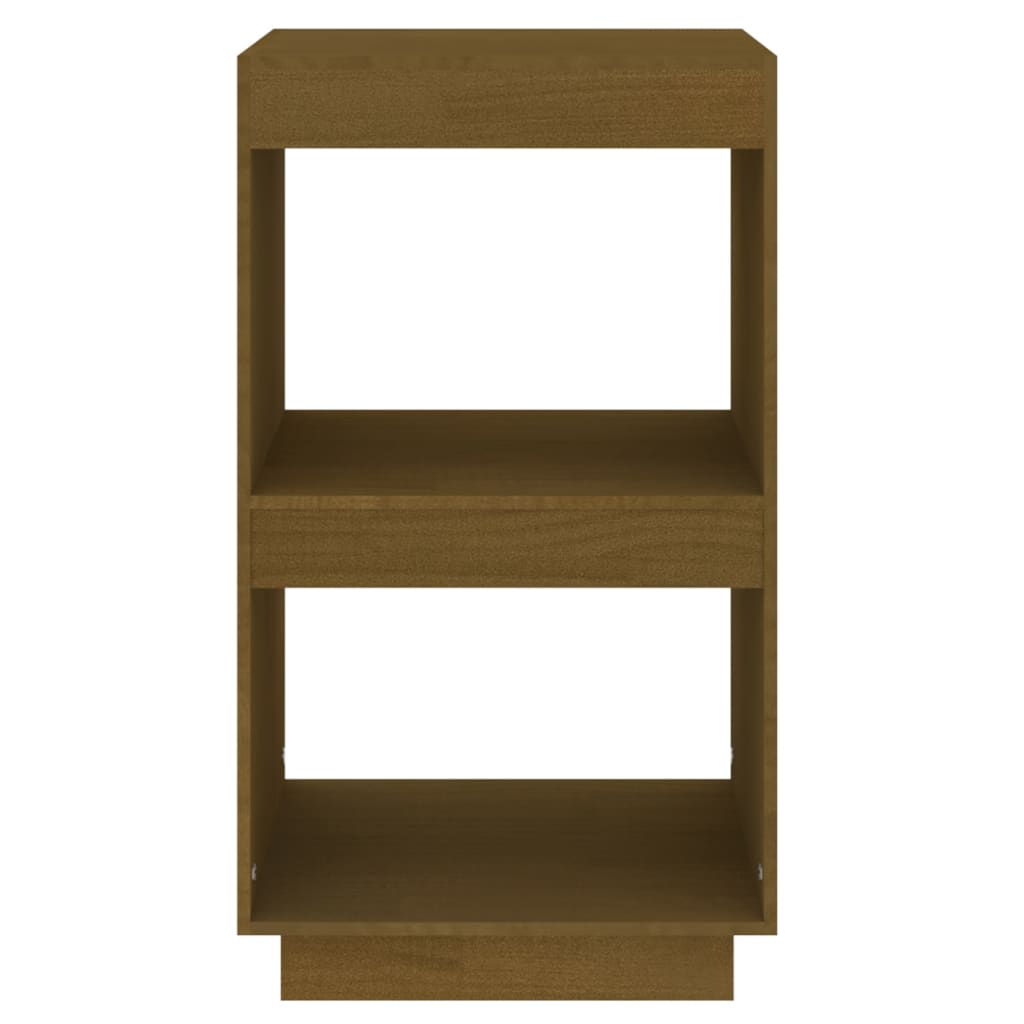 vidaXL Bücherregal Honigbraun 40x35x71 cm Massivholz Kiefer