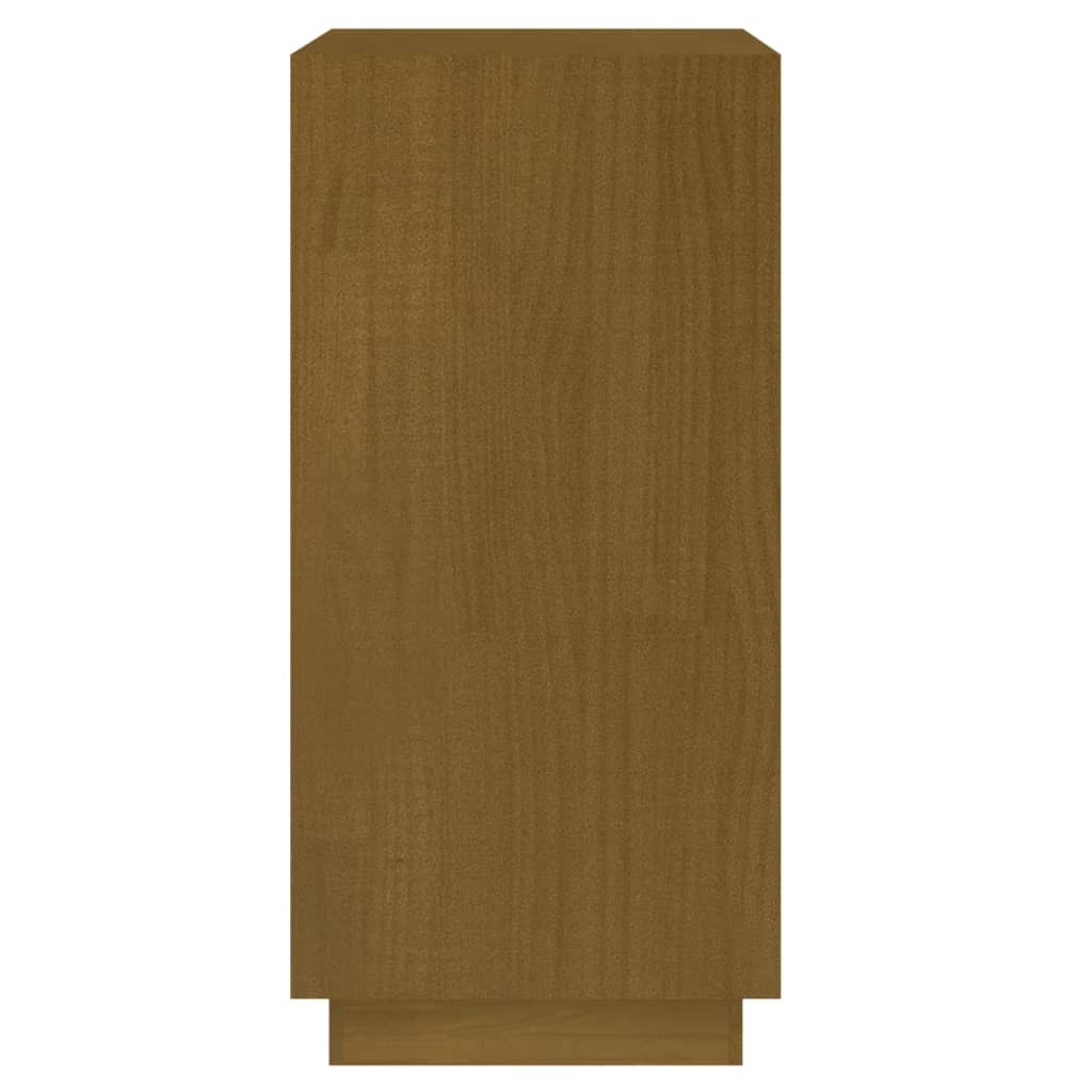vidaXL Bücherregal Honigbraun 40x35x71 cm Massivholz Kiefer