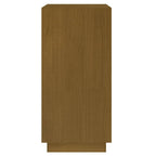 vidaXL Bücherregal Honigbraun 40x35x71 cm Massivholz Kiefer
