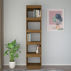 vidaXL Bücherregal/Raumteiler Honigbraun 40x35x167cm Massivholz Kiefer
