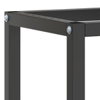 vidaXL Werkbankgestell Mattschwarz und Mattrot 70x50x79 cm Metall