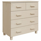 vidaXL Sideboard HAMAR Honigbraun 79x40x80 cm Massivholz Kiefer
