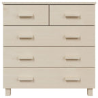 vidaXL Sideboard HAMAR Honigbraun 79x40x80 cm Massivholz Kiefer