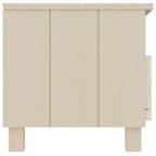 vidaXL TV-Schrank HAMAR Honigbraun 106x40x40 cm Massivholz Kiefer