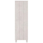 vidaXL Bücherschrank HAMAR Weiß 85x35x112 cm Massivholz Kiefer