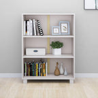 vidaXL Bücherschrank HAMAR Weiß 85x35x112 cm Massivholz Kiefer