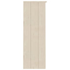 vidaXL Highboard-Oberteil HAMAR Honigbraun 85x35x100 cm Massivholz