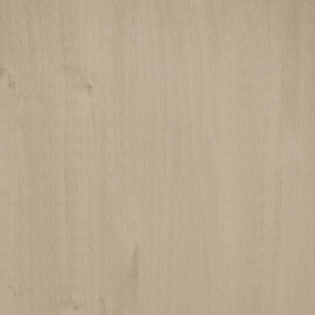 vidaXL Highboard-Oberteil HAMAR Honigbraun 85x35x100 cm Massivholz
