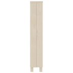 vidaXL CD-Schrank HAMAR Honigbraun 45x18x100 cm Massivholz Kiefer