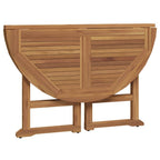 vidaXL 5-tlg. Garten-Essgruppe Klappbar Massivholz Teak