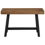 vidaXL Bank 80 cm Massivholz Teak