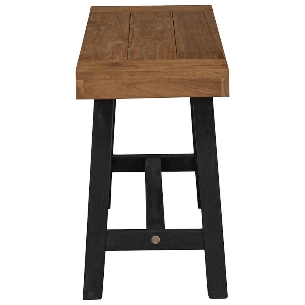 vidaXL Bank 80 cm Massivholz Teak