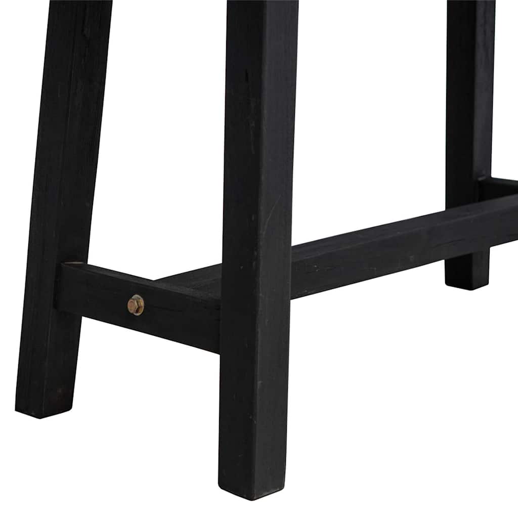 vidaXL Bank 80 cm Massivholz Teak