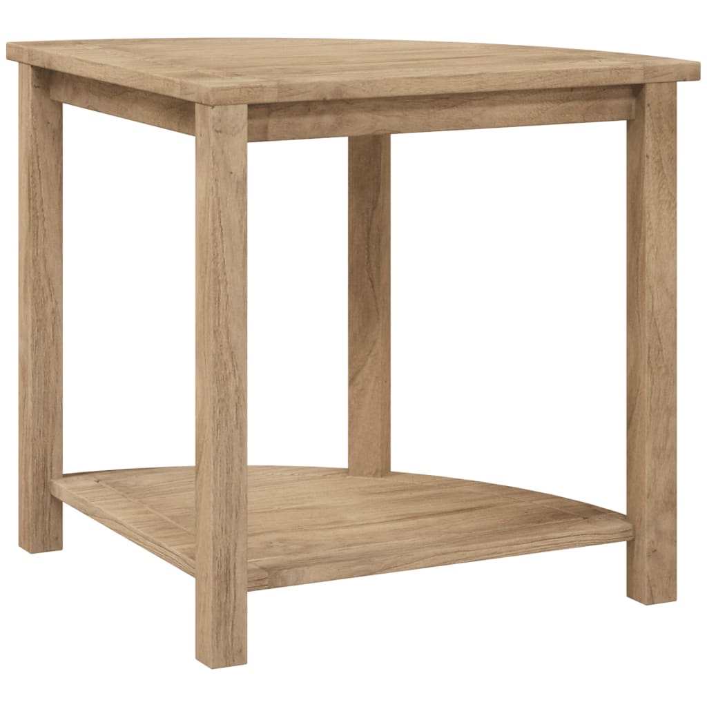 vidaXL Badezimmer-Beistelltisch 45x45x45 cm Massivholz Teak