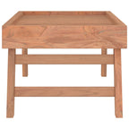 vidaXL Klapptablett 55x35x25 cm Massivholz Teak