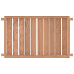 vidaXL Klapptablett 55x35x25 cm Massivholz Teak