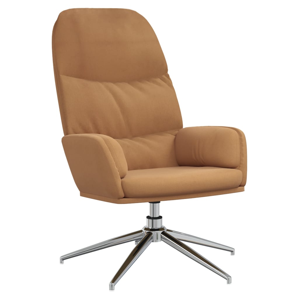 vidaXL Relaxsessel Taupe Wildleder-Optik