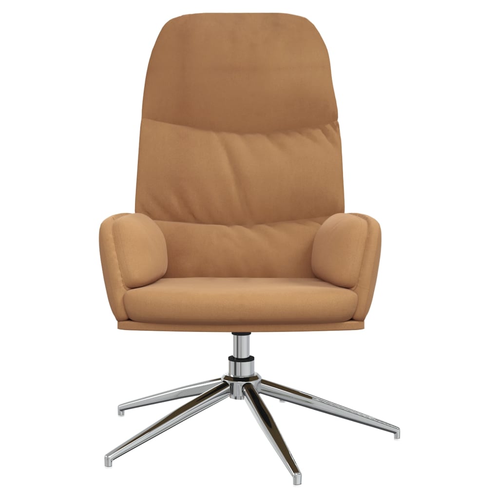 vidaXL Relaxsessel Taupe Wildleder-Optik
