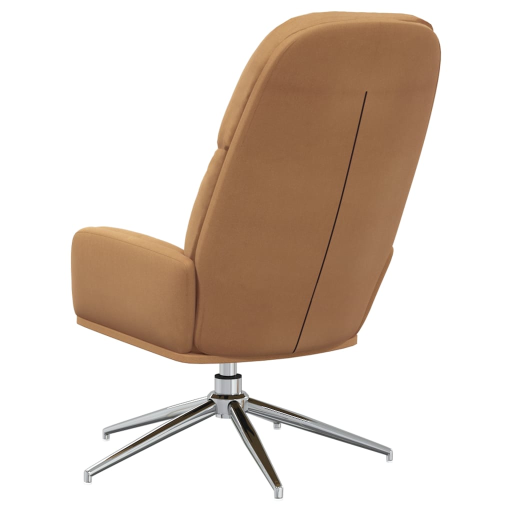 vidaXL Relaxsessel Taupe Wildleder-Optik