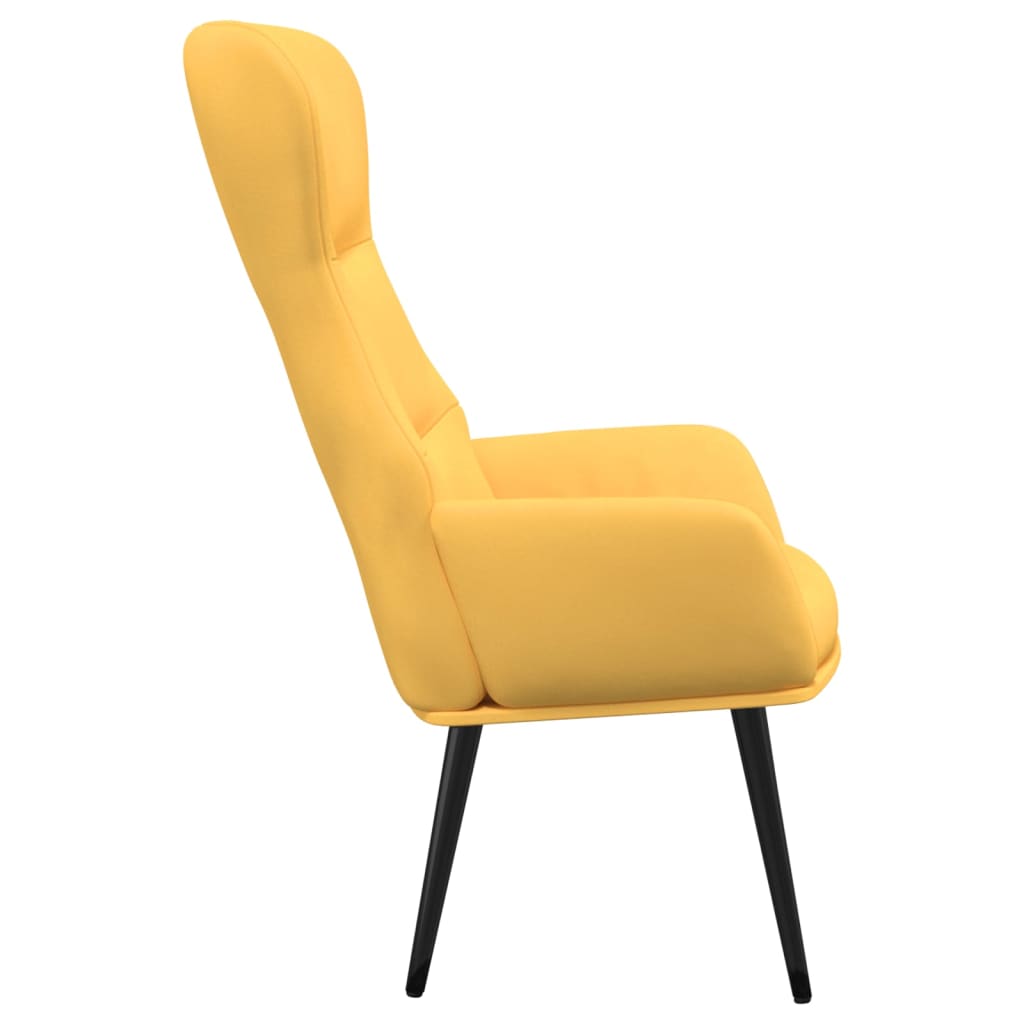 vidaXL Relaxsessel Senfgelb Stoff