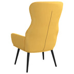vidaXL Relaxsessel Senfgelb Stoff