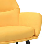 vidaXL Relaxsessel Senfgelb Stoff