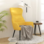 vidaXL Relaxsessel Senfgelb Stoff