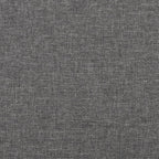 vidaXL Fußhocker Hellgrau 45x29,5x35 cm Stoff und Kunstleder
