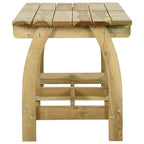 vidaXL Gartentisch 160x74x75 cm Kiefernholz Imprägniert