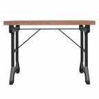 vidaXL Esstisch 110x65x82 cm Massivholz Tanne und Eisen