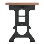 vidaXL Esstisch 110x65x82 cm Massivholz Tanne und Eisen