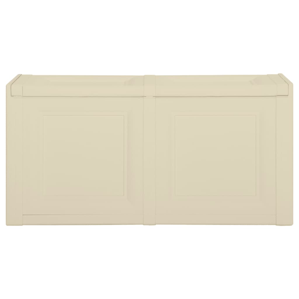 vidaXL Kissenbox Angora-Weiß 86x40x42 cm 85 L