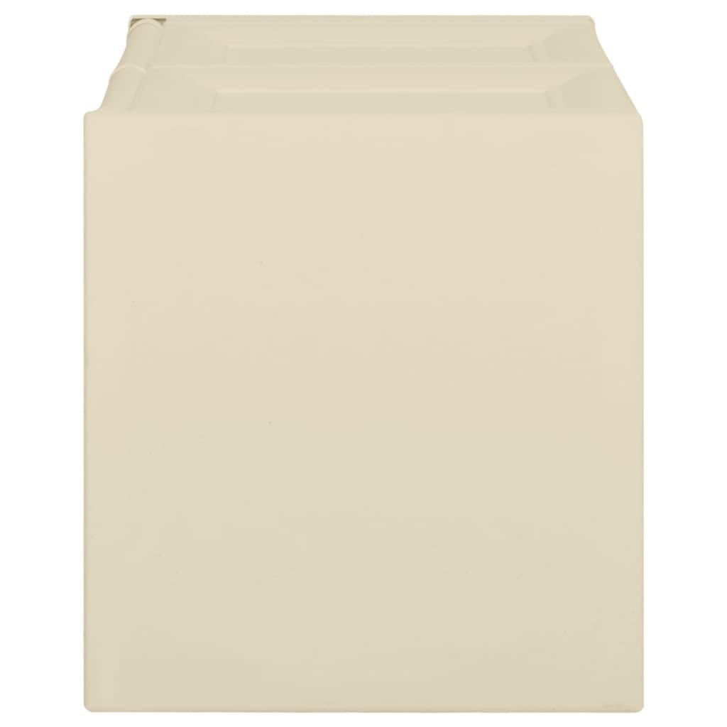 vidaXL Kissenbox Angora-Weiß 86x40x42 cm 85 L