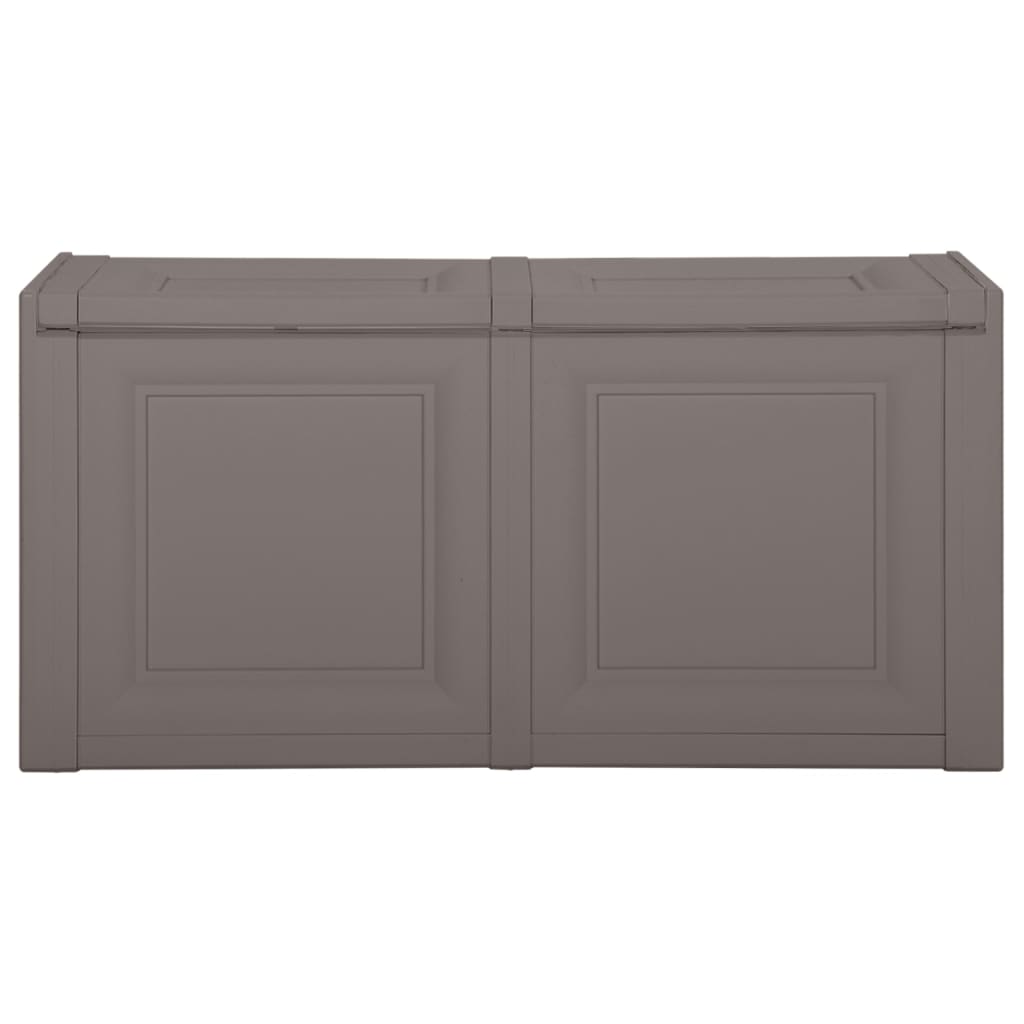 vidaXL Kissenbox Grau 86x40x42 cm 85 L