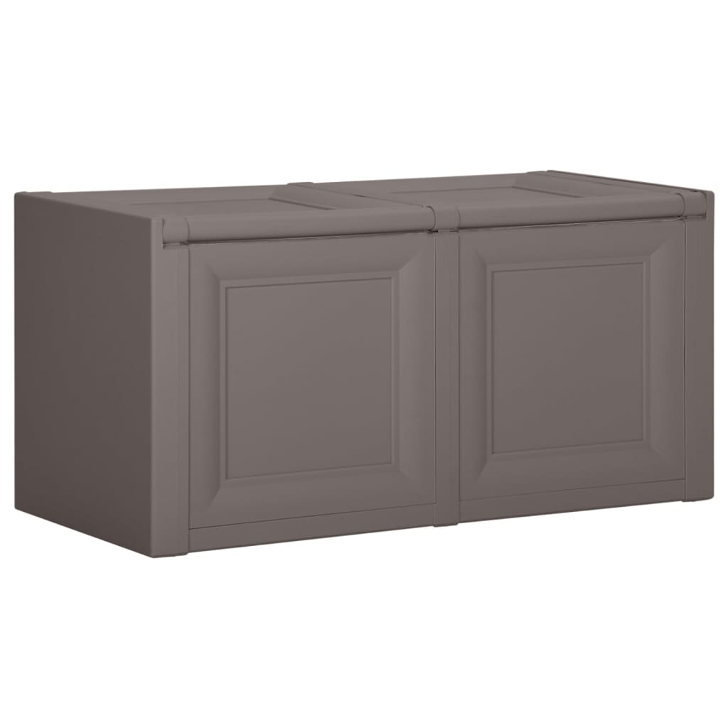 vidaXL Kissenbox Grau 86x40x42 cm 85 L