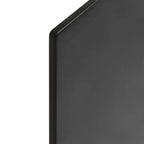vidaXL Tischplatte 4 pcs Schwarz Gehärtetes Glas