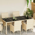 vidaXL Tischplatte 4 pcs Schwarz Gehärtetes Glas
