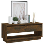 vidaXL TV-Schrank Räuchereiche 102x41x44 cm Holzwerkstoff