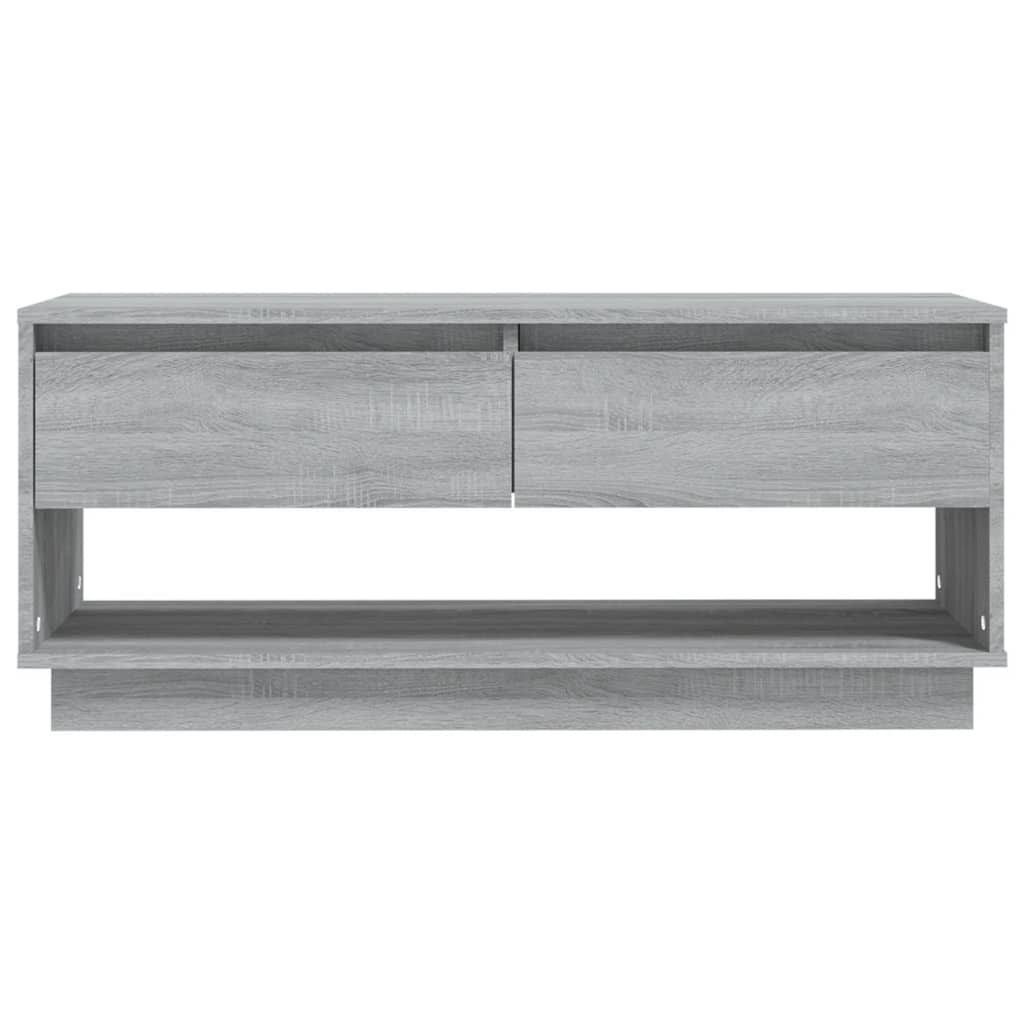 vidaXL TV-Schrank Grau Sonoma 102x41x44 cm Holzwerkstoff