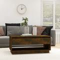 vidaXL Couchtisch Räuchereiche 102,5x55x44 cm Holzwerkstoff